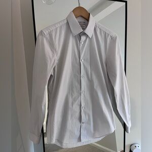 Calvin Klein Men's White Dress Shirt